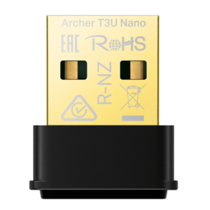 티피링크 AC1300 MU-MIMO USB 어댑터, Archer T3U Nano, 1개