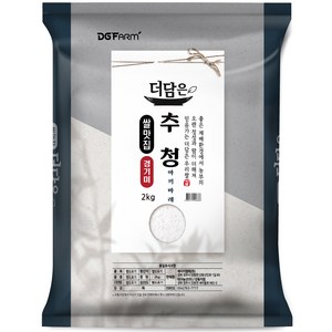 더담은 2024년산 햅쌀 경기미 추청 아끼바레 쌀 특등급, 특, 2kg, 1개