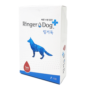 링거펫 강아지 수분보충제, 참치맛, 24g, 1개