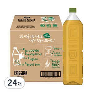 동원 무라벨 에코보리, 1.5L, 24개