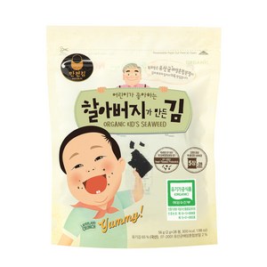 만전김 유기가공식품 인증 할아버지가 만든 김, 56g, 1개