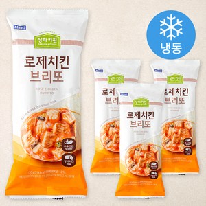 상하키친 로제 치킨 브리또 (냉동), 130g, 4개