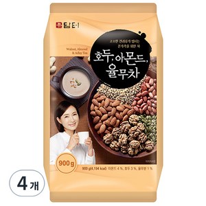 담터 호두아몬드 율무차, 900g, 1개입, 4개