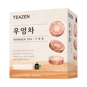 티젠 우엉차, 40g, 40개입, 1개