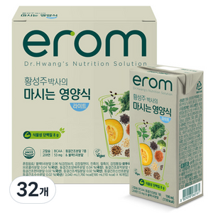 이롬 황성주 박사의 마시는 영양식 라이트, 32개, 190ml