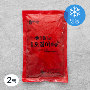 갯마을 매콤 오징어볶음 (냉동), 500g, 2팩