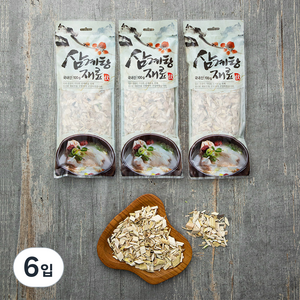 삼계탕재료, 100g, 6입