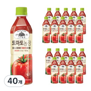 가야농장 토마토농장 500ml, 40개