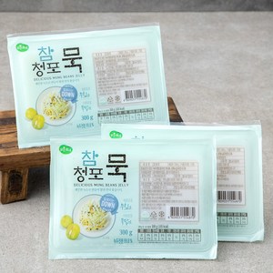 맑은물에 참청포묵, 300g, 3개