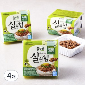 풀무원 와사비 생나또, 356g, 4개