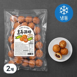 우리쌀로 만든 달콤한 호두과자 (냉동), 600g, 2개