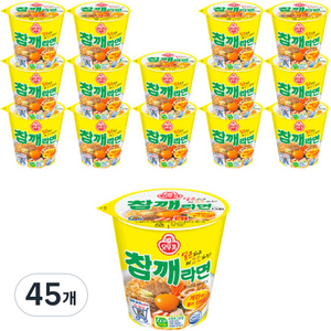 오뚜기 참깨라면 컵 65g, 45개