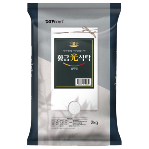 더담은 2024년산 햅쌀 황금빛식탁 백미, 상, 2kg, 1개