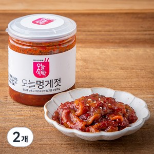 오늘식탁 오늘 멍게젓, 230g, 2개