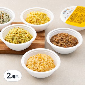 엘빈즈 클래식 냉장 이유식 완료기(만 13개월이상) B세트, (메론콜리플라워과일듬뿍아기밥 + 한우큐리아기밥 + 불고기흰살생선아기밥 + 닭고기아기밥 + 흰살생선치즈한우아기밥 + 한우짜짜아기밥) x 160g, 2세트