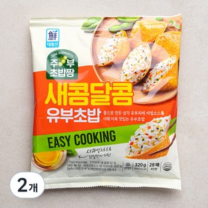 대림선 새콤달콤 유부초밥, 320g, 2개