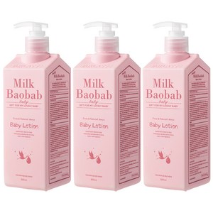 밀크바오밥 베이비 로션, 500ml, 3개