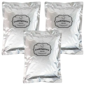 쿠킹스토리 베릴스 화이트 컴파운드 코팅초콜릿, 1kg, 3개