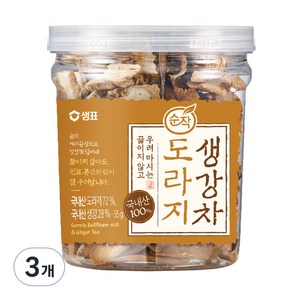 순작 도라지 생강차, 55g, 1개입, 3개