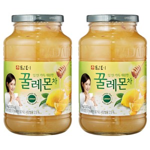 담터 꿀레몬차, 1kg, 1개입, 2개