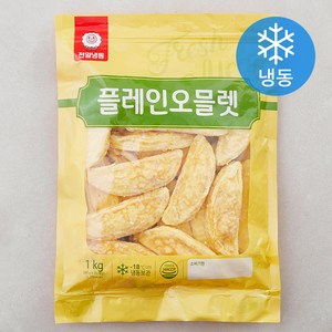 천일식품 플레인 오믈렛 (냉동), 1kg, 1개