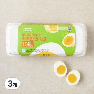 풀무원 목초 촉촉한 반숙란 500g, 10구, 3개