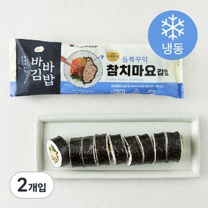 올곧 바바김밥 참치마요김밥 (냉동), 2개입, 240g