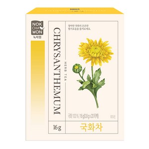 녹차원 국화차 티백, 0.8g, 20개입, 1개