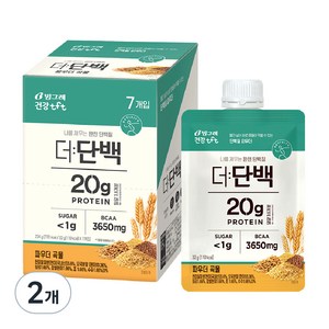 더단백 파우더 곡물 다이어트쉐이크, 224g, 2개