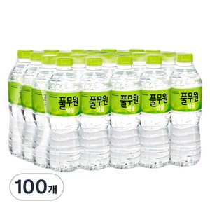 풀무원샘물, 500ml, 100개