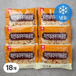 천일식품 치킨데리야끼 볶음밥2 (냉동), 300g, 18개