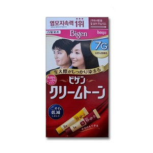 비겐 크림톤 염색제 40g, 7G자연흑갈색, 1개