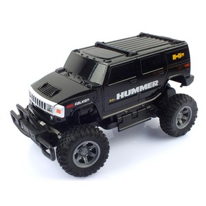 레프리카 2.4GHz 1/24 HUMMER H2 2WD R/C HEX351168BK 험머 H2 무선조종, 혼합 색상, 1개