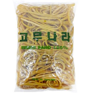 고무나라 고무밴드 1kg 200 x 5 mm, 1개