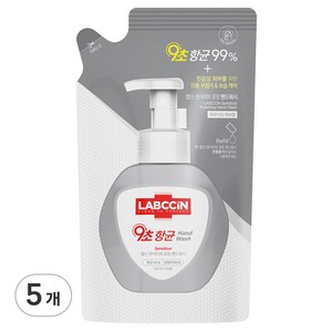 랩신 센서티브 핸드워시 리필 파우더리허브향, 450ml, 5개