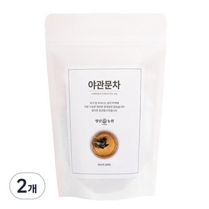 청년농원 저온가공 야관문차 삼각티백, 1g, 50개입, 2개