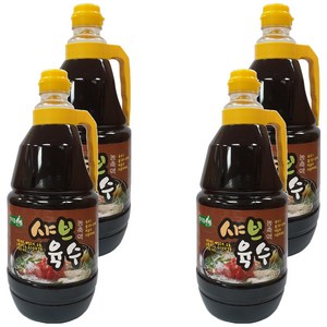 양지뜰 샤브육수 농축액, 1.8L, 4개