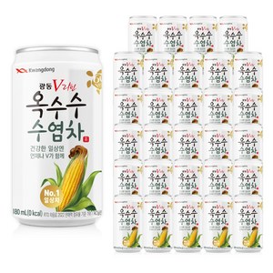 V라인얼굴 광동옥수수수염차, 180ml, 30개