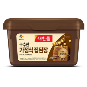 해찬들 구수한 가정식 집된장, 1kg, 1개