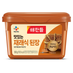 해찬들 재래식 된장, 500g, 1개