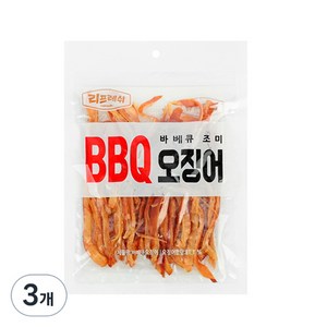 리프레쉬 바베큐 오징어, 200g, 3개