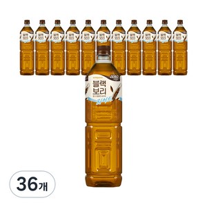 하이트진로 블랙보리 라이트, 1.5L, 36개