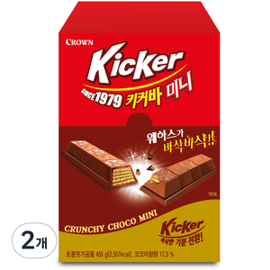 크라운 키커바 미니 케이스, 455g, 2개