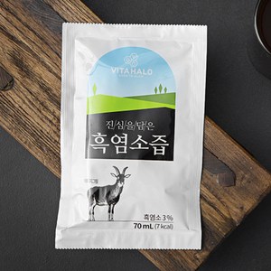 비타할로 진심을 담은 흑염소즙 30포, 2.1L, 1개