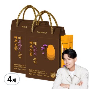 뉴트리디데이 배로 진한 배도라지 스틱 30p, 300g, 4개