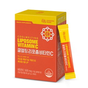 대상웰라이프 쿨멜팅 리포좀 비타민C 30p, 30정, 1개