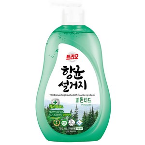 트리오 항균설거지 피톤치드 주방세제, 750ml, 1개