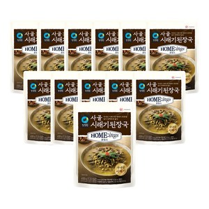 청정원 호밍스 사골 시래기된장국, 450g, 12개