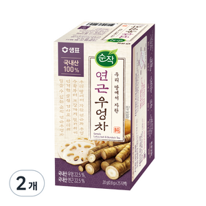 순작 연근우엉차, 0.8g, 25개입, 2개