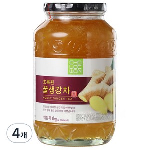 초록원 꿀생강차, 1kg, 1개입, 4개